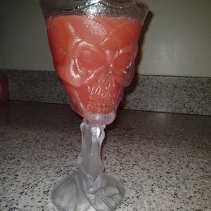 Skull goblet/wine glass